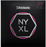 DADDARIO NYXL32130 BASS GİTAR TEL SETİ, NYXL SERİSİ, LONG SCALE, 5 TELLİ