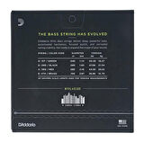 DADDARIO NYXL45105 BASS GİTAR TEL SETİ, NYXL SERİSİ, LONG SCALE, 4 TELLİ