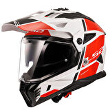 PIONEER 2 HILL BEYAZ-KIRMIZI KASK