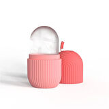 Yüz Ve Göz Altı İçin Silikon Buz Masaj Aleti - Soğuk Terapi buz silindiri