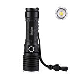 Bright Ght-5761 Xp90 Led 3 Mod Zoomlu Yağmur Suyu Geçirmez Şarjlı El Feneri 26650 Pilli