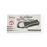 Flaşörlü Uzun Mesafeli Şarjlı Pilli Mıknatıslı El Feneri  Wt-282