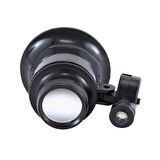 20x Büyütmeli,saat,takı Onarım Için Cam Lensli Optik Işıklı  Göz Büyüteçmg13b9a