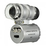 Iphone5 Için Uyumlu Kapaklı Lens Mikroskop Taşınabilir Mini Cep Boyutu Led Mikroskop No.9882ip5ii