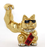 Polyester Şanslı Kedi Figürü Alk2273