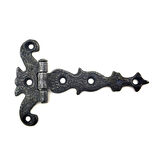 Antika Tarz Dekoratif Pirinç Kuyruklu Kelebek Menteşe - 63x100 Mm, Oksit