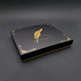 Tüylü Kalem Tasarımlı Hediye Kutusu