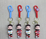 Messi Silikon Anahtarlık
