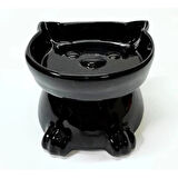 Ayaklı Kulaklı Seramik Mama Kabı