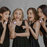 6'lı Kristal LED Parti Yüzük Seti