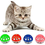 4'lü Çıngıraklı Top Kedi Oyuncağı