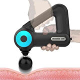 BUFFER® 12 Farklı Başlıklı Profesyonel Masaj Tabancası - Kas Gevşetici ve Yorgunluk Giderici Masaj Aleti