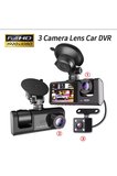 3 Kanal Araba DVR HD 1080P 3 Lensli Araç İçi KameraÜç Yönlü Kamera DVR araç kamera
