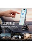 360 Dönebilen Telefon Tutucu - Ayarlanabilir Mıknatıslı Vakumlu Araç İçi Telefon Tutucu