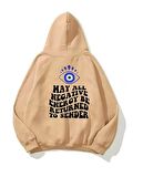 NAZAR BONCUĞU BASKILI UNİSEX SWEATSHİRT