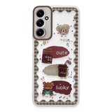 MEPA Najmaddin Samsung Galaxy A14 4g Kılıf Sweet Desenli Silikon Kapak - Şeffaf Najmaddin