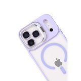 MEPA Najmaddin Joko  İphone 17 Pro Max Remim Lensli Magsafe Standlı Kapak - Lila Najmaddin