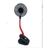 Portatif Işıklı Mini Klipsli Fan Najmaddin