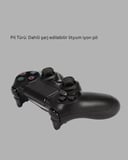 Hepsi PS4 Uyumlu Kablosuz Oyun Kolu – Titreşimli Şarjlı ve Ergonomik Yeni Nesil Najmaddin