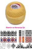 Tedar Kaplan Etamin Ve Kanaviçe İpi 8 No Kod/Renk: 742 - Royaleks Najmaddin