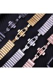 Mark Newface Apple Watch 42mm KR413 Fine Steel Kordon - Rose Najmaddin