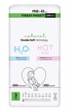 Natural Double Soft Bebek Bezi Fırsat Paketi 3 Beden 42 Adet Najmaddin