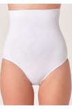 Beru Beyaz Kadın Dikişsiz Slip Korse - 780 Najmaddin