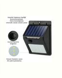 Mey Mey İthalat Su Geçirmez 20 LED Solar Aydınlatma | Dış Mekan için PIR Hareket Sensörü ile Akıllı Işık Yeni Nesil Najmaddin