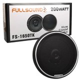 Sh Fullsound Fs-1650tk 16 Cm 6'' 200 Watt Tweeterlı Kapaklı Oto Hoparlör (2'li Takım) Najmaddin