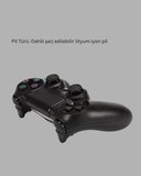 Mey Mey İthalat PS4 Uyumlu Kablosuz Oyun Kolu – Gerçekçi Titreşimli Geri Bildirim Yeni Nesil Najmaddin