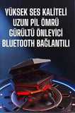Yeni Nesil Kulaklığı Gürültü Önleyici Uzun Pil Ömrü Bluetooth Bağlantılı Najmaddin