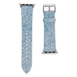 Mark Newface Apple Watch 38mm Starry Taşlı Kordon - Turkuaz Najmaddin