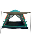 Otomatik Kamp Çadırı 240x210 cm Gölgelikli Kolay Kurulum Aile Çadırı Najmaddin