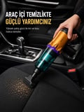 Hepsi Şarjlı Araç İçi El Süpürgesi Çok Amaçlı Kablosuz Vakum Temizleyici Najmaddin