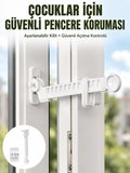 Mey Mey İthalat Cam Pencere Açılma Kontrol Kilidi Kolay Montaj 3’lü Yeni Nesil Najmaddin