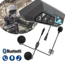 Mey Mey İthalat Kablosuz Motosiklet Kask Kulaklığı Bluetooth Mikrofonlu Sürüş Sistemi Najmaddin