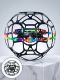 Hepsi Şarjlı Futbol Topu Tasarımlı Mini Drone LED Aydınlatmalı Akıllı Najmaddin