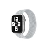 Mark Newface Apple Watch 38mm Ayarlı Solo Silikon Kordon - Beyaz Najmaddin