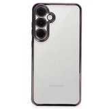 Samsung Galaxy S24 FE Kılıf Lensli Silikon - Mor Najmaddin