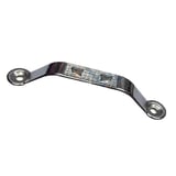Tedar Dekoratif Zamak Kulp Dıştan - 64mm, Nikel, 1 Adet Najmaddin
