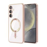 Tedar Samsung Uyumlu Galaxy A15 4g Kross Magneticsafe Kapak - Rose Najmaddin
