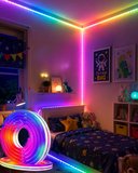 16 Milyon Renk RGB Neon Şerit Led İç ve Dış Mekan Dekor Işığı Najmaddin