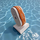 Nano Power Balance Denge Bilekliği – Enerji, Stres, Uyku ve Spor Performansı İçin Destek Turuncu 20 Cm.