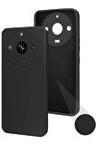 Realme 11 Pro Uyumlu Içi Kadife Dayanıklı Kaymaz Yumuşak Silikon Tam Koruma Kılıf Case