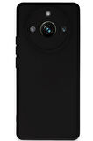 Realme 11 Pro Uyumlu Içi Kadife Dayanıklı Kaymaz Yumuşak Silikon Tam Koruma Kılıf Case