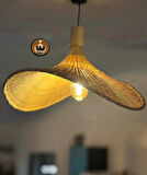 Nara Bambu Rattan Avize Japon Sükuneti ve Zen Dengesi