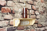 Neiwel Vintage Elsa Naturel Ahşap Bar Raf