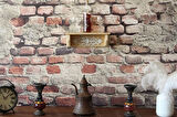 Neiwel Vintage Elsa Naturel Ahşap Bar Raf