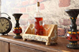 Neiwel Vintage Nova Naturel Ahşap Bar Raf