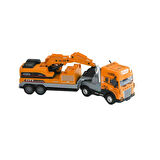 Nessiworld KLX800-248 Sürtmeli Işıklı Müzikli 1:24 Kazıcı Taşıyan Tır -Vardem Oyuncak